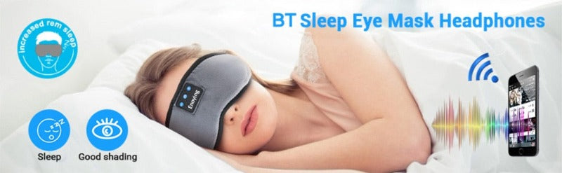 SleepMask 2 in 1 - Wireless Sleep Headphones and Eye Mask