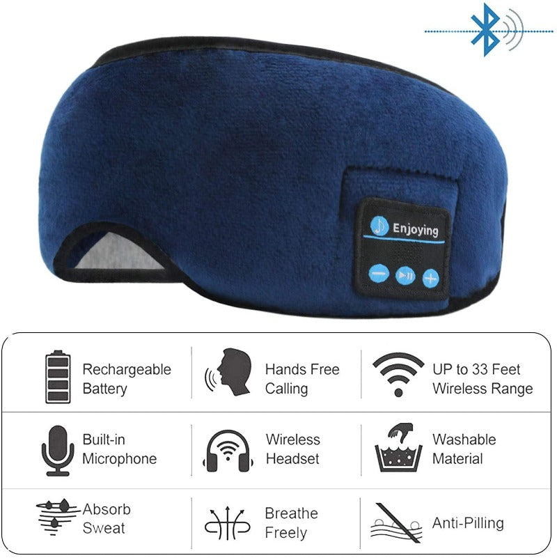 SleepMask 2 in 1 - Wireless Sleep Headphones and Eye Mask