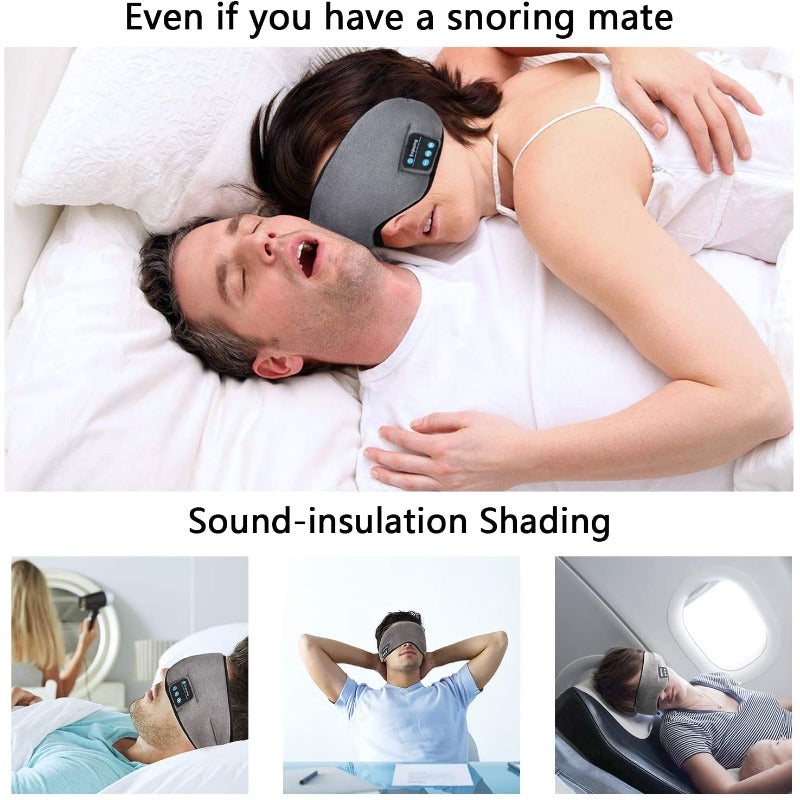 SleepMask 2 in 1 - Wireless Sleep Headphones and Eye Mask