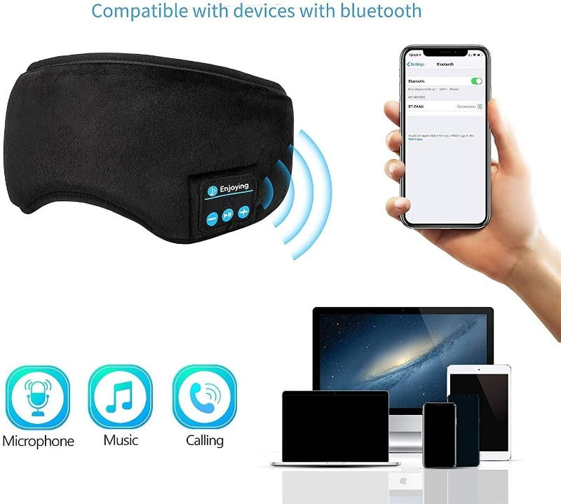 SleepMask 2 in 1 - Wireless Sleep Headphones and Eye Mask